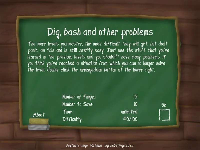 Pingus screenshot 4