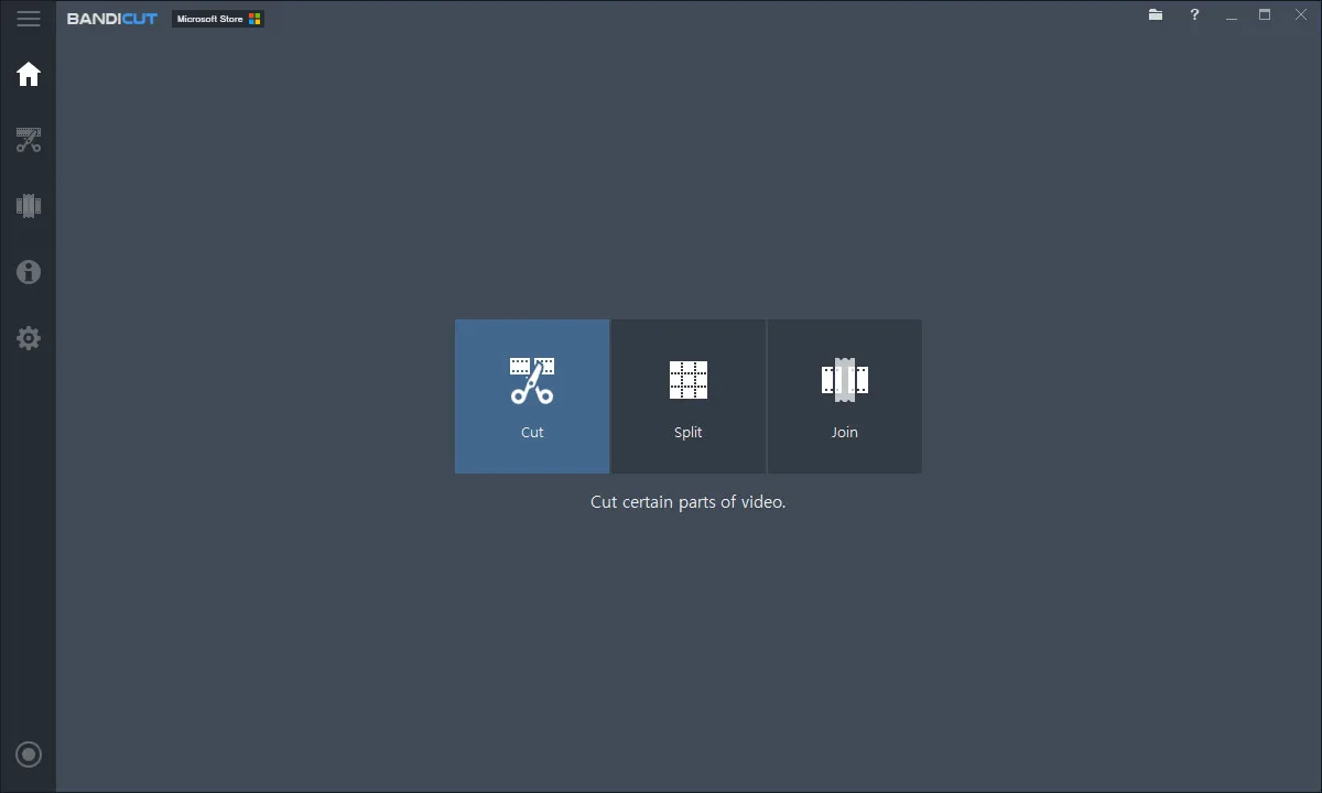 Bandicut Video Cutter (Free) screenshot 1