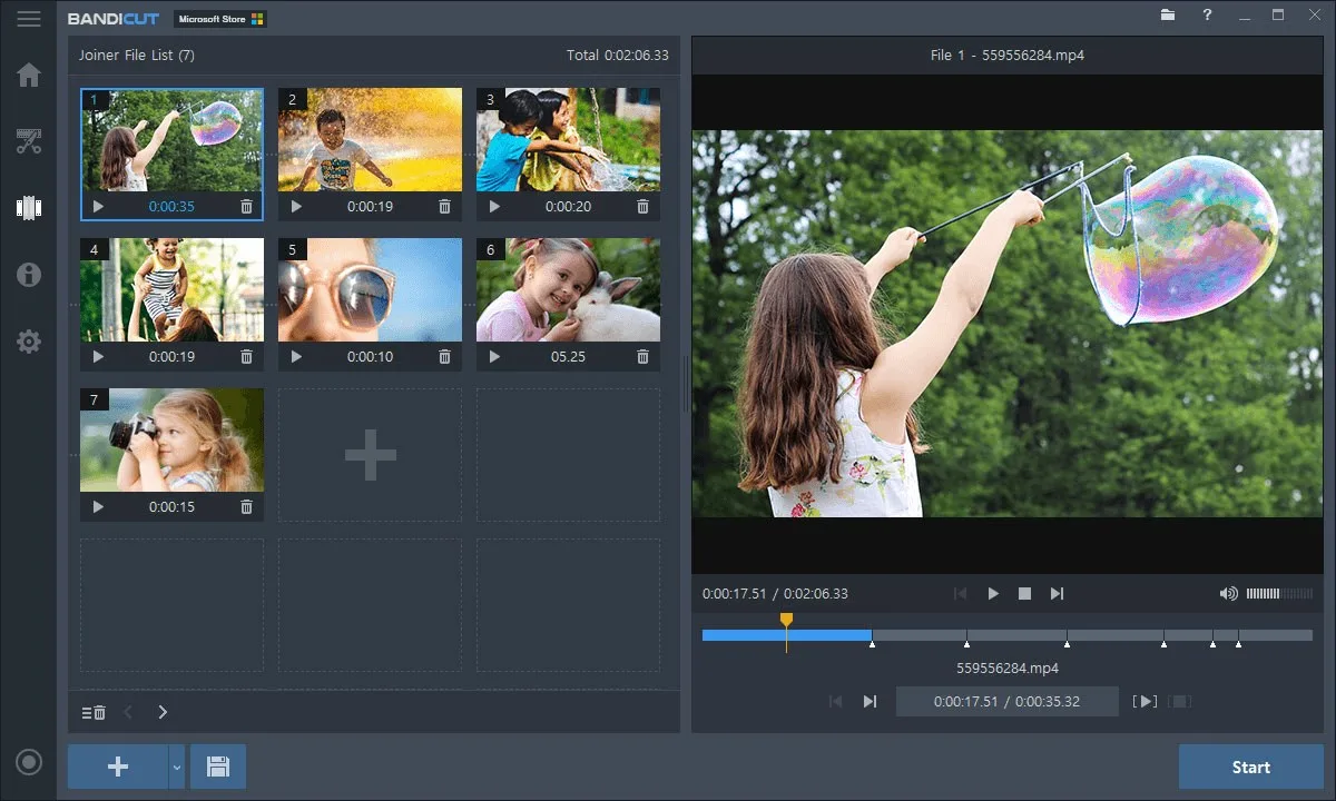 Bandicut Video Cutter (Free) screenshot 3