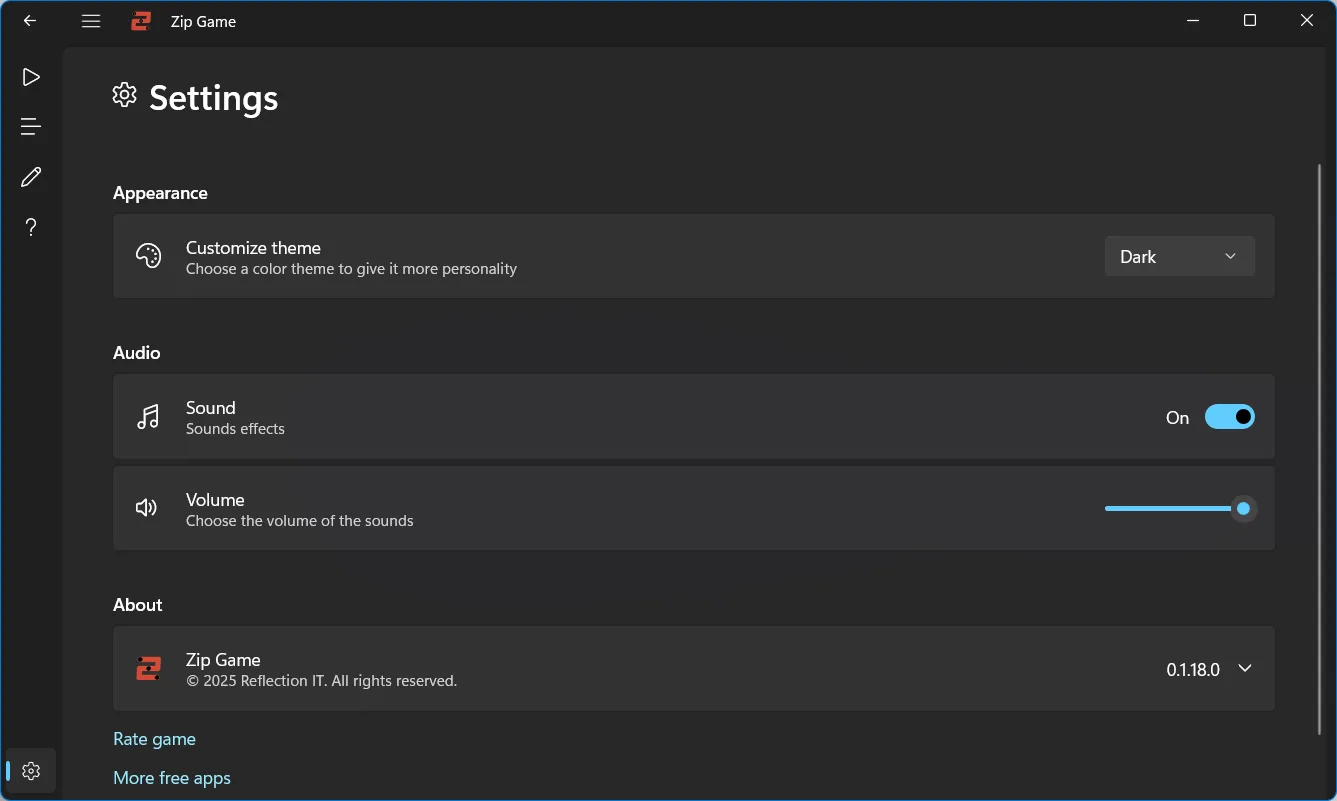 Zip Game screenshot 3