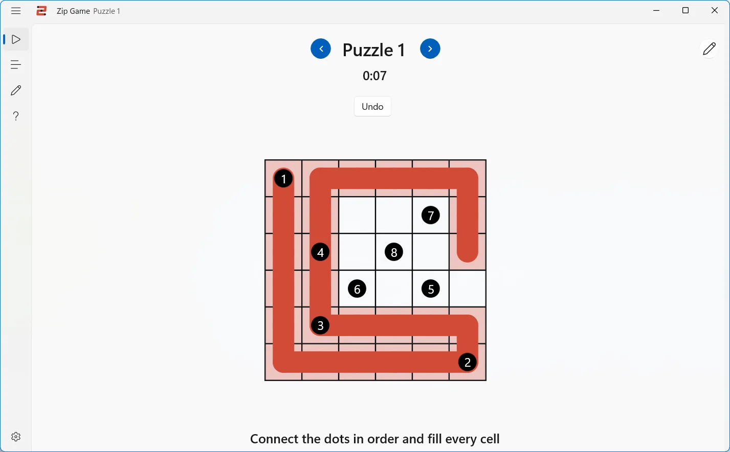 Zip Game screenshot 4
