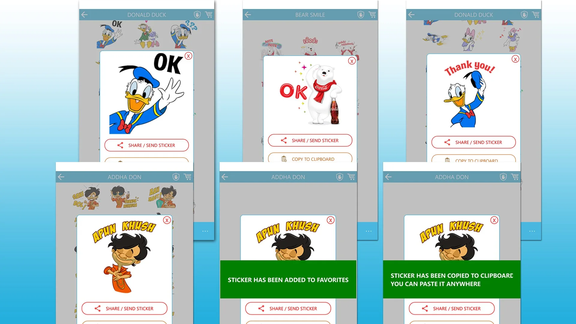 Emoji Stickers for all Social Messengers screenshot 1
