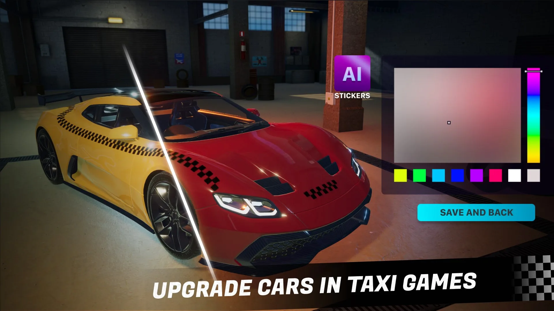 Driving Taxi Simulator - City Car Racing screenshot 5