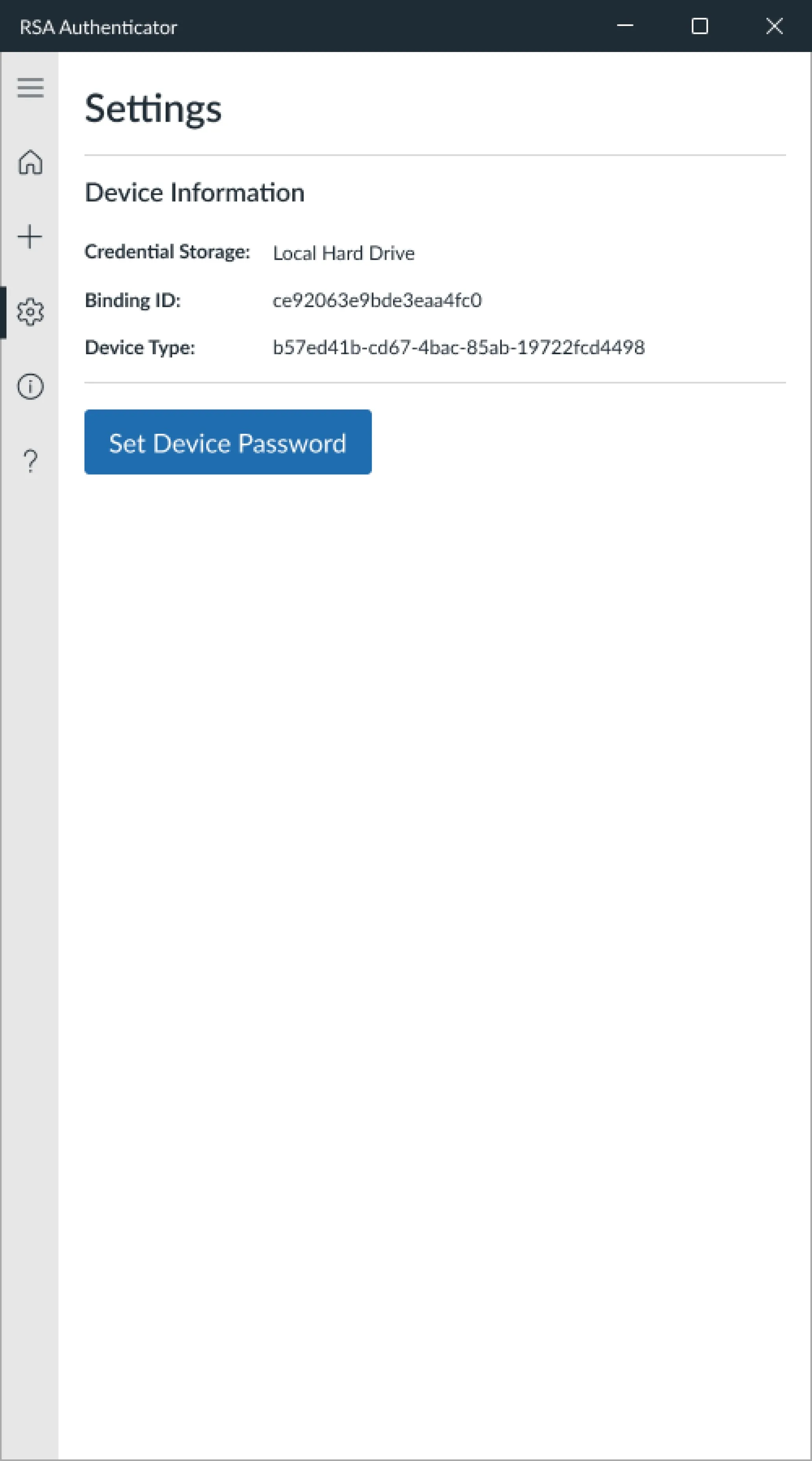 RSA Authenticator screenshot 5