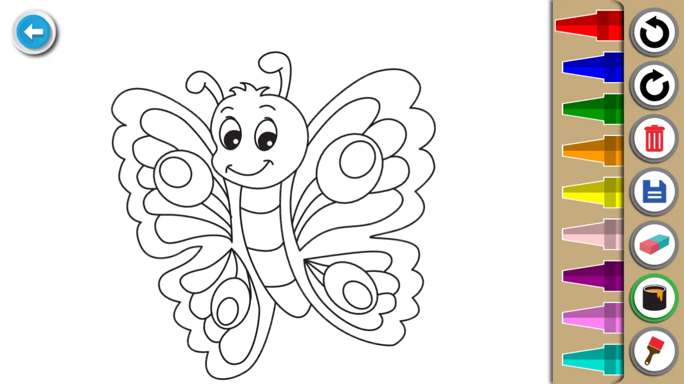 Cute animals coloring book screenshot 5
