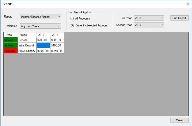 No Frills Checkbook screenshot 1