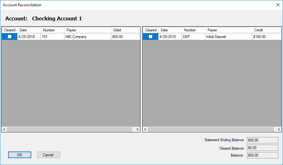 No Frills Checkbook screenshot 2