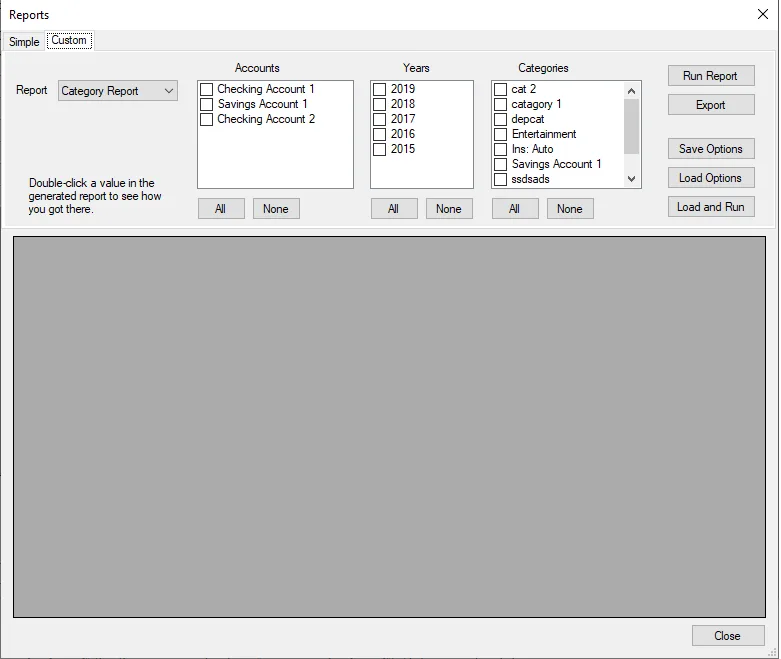 No Frills Checkbook screenshot 4