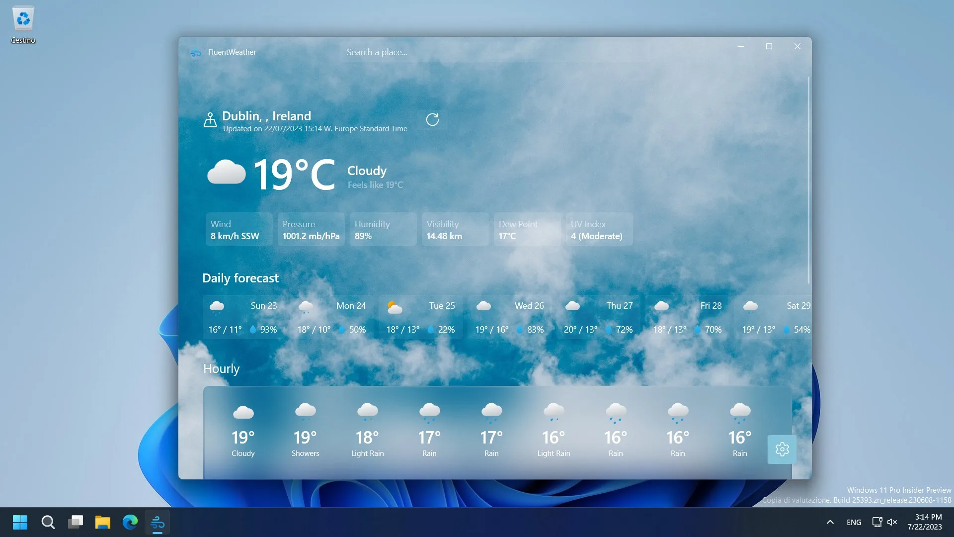 FluentWeather screenshot 4