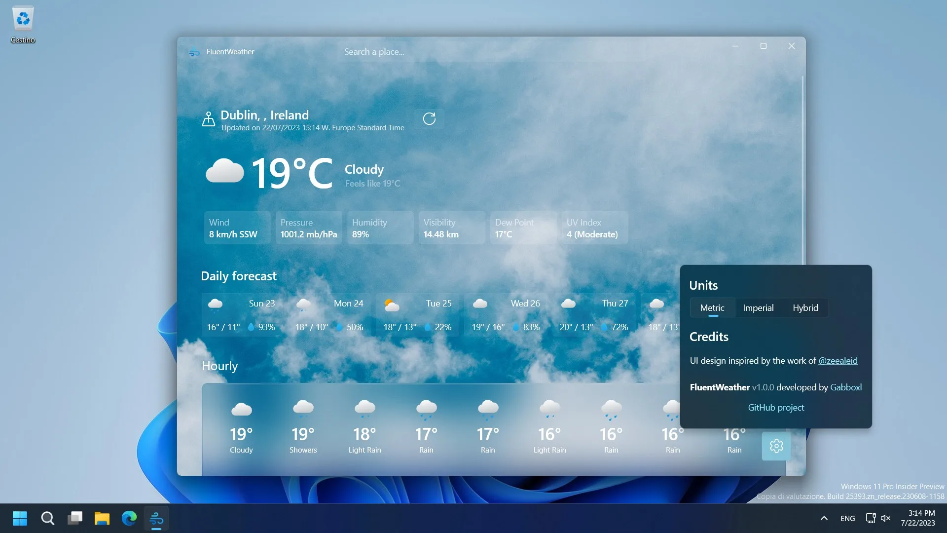 FluentWeather screenshot 5
