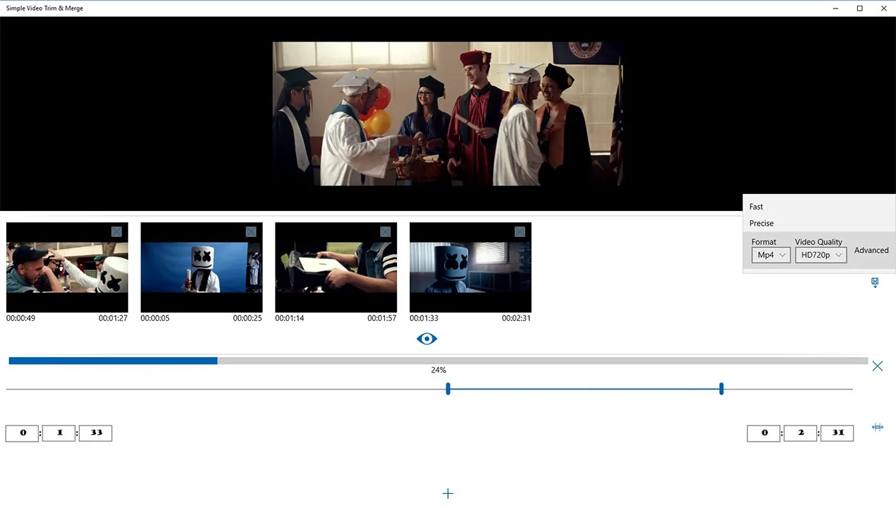 Simple Video Trim & Merge screenshot 3