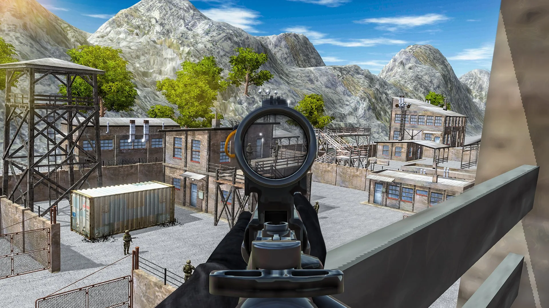 Commando Base Attack - FPS Shooting Game screenshot 4