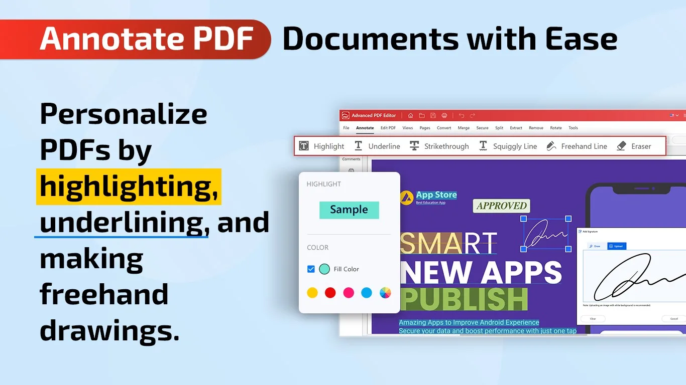 Advanced PDF Editor screenshot 4