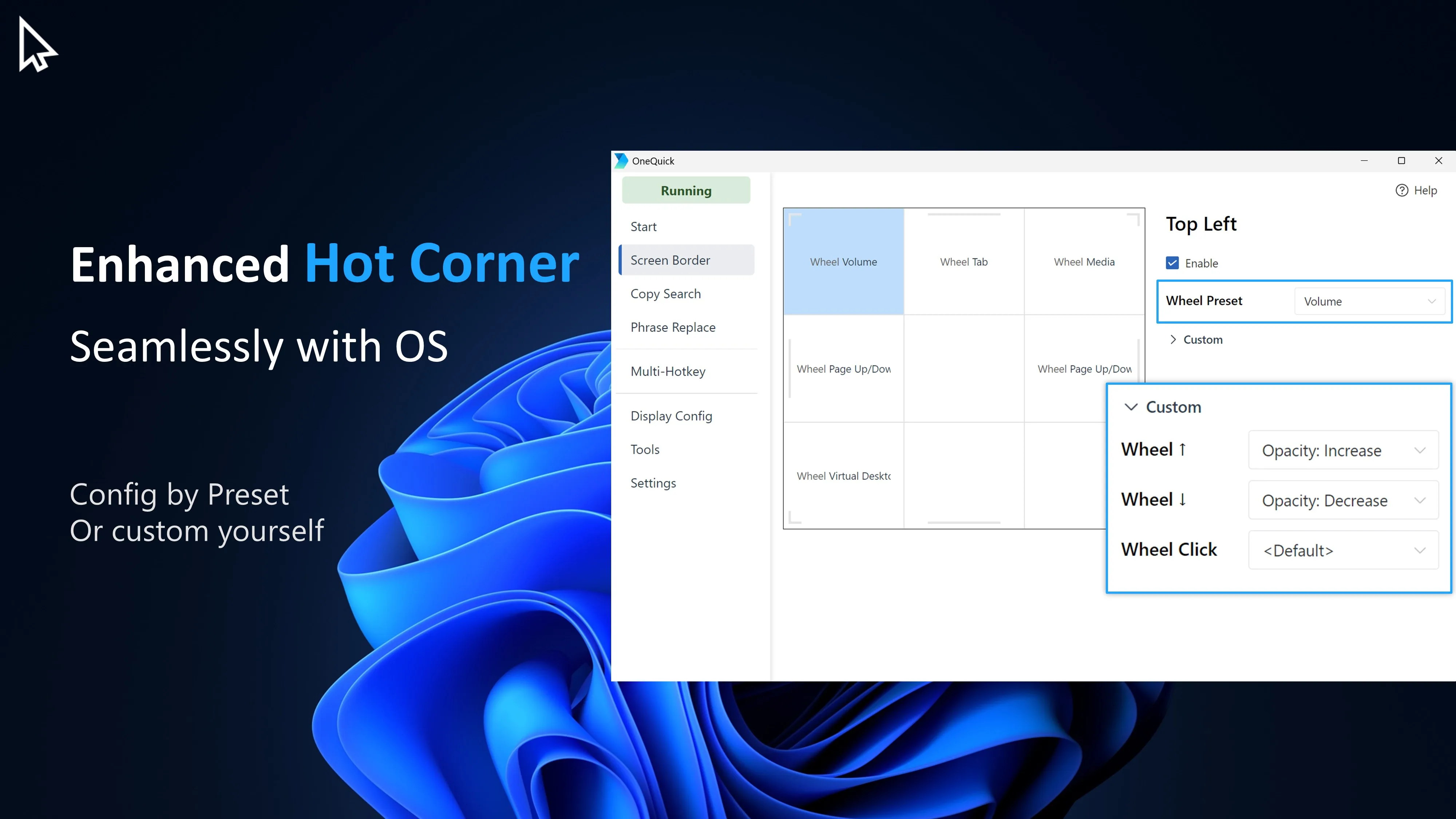 OneQuick - Hotkey Tool screenshot 1