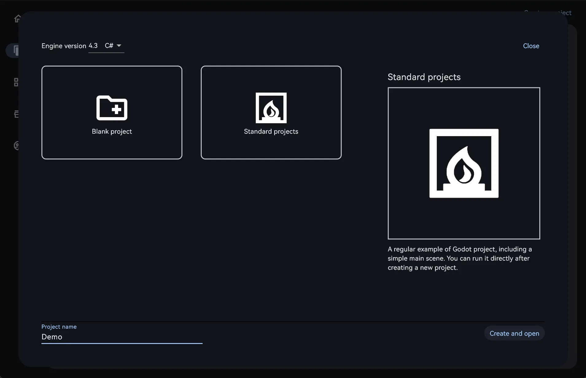 Godot Hub screenshot 1
