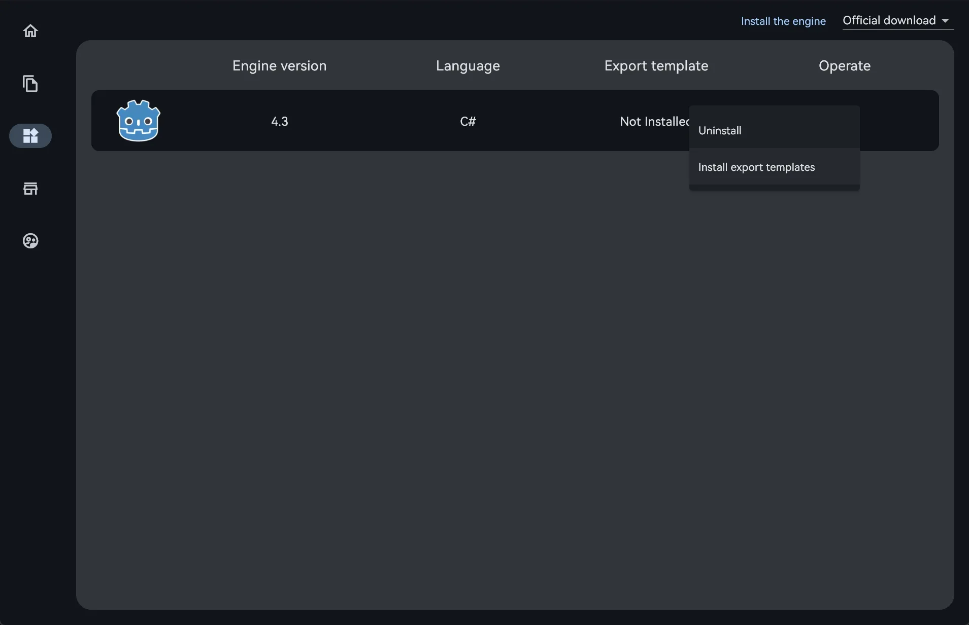 Godot Hub screenshot 3