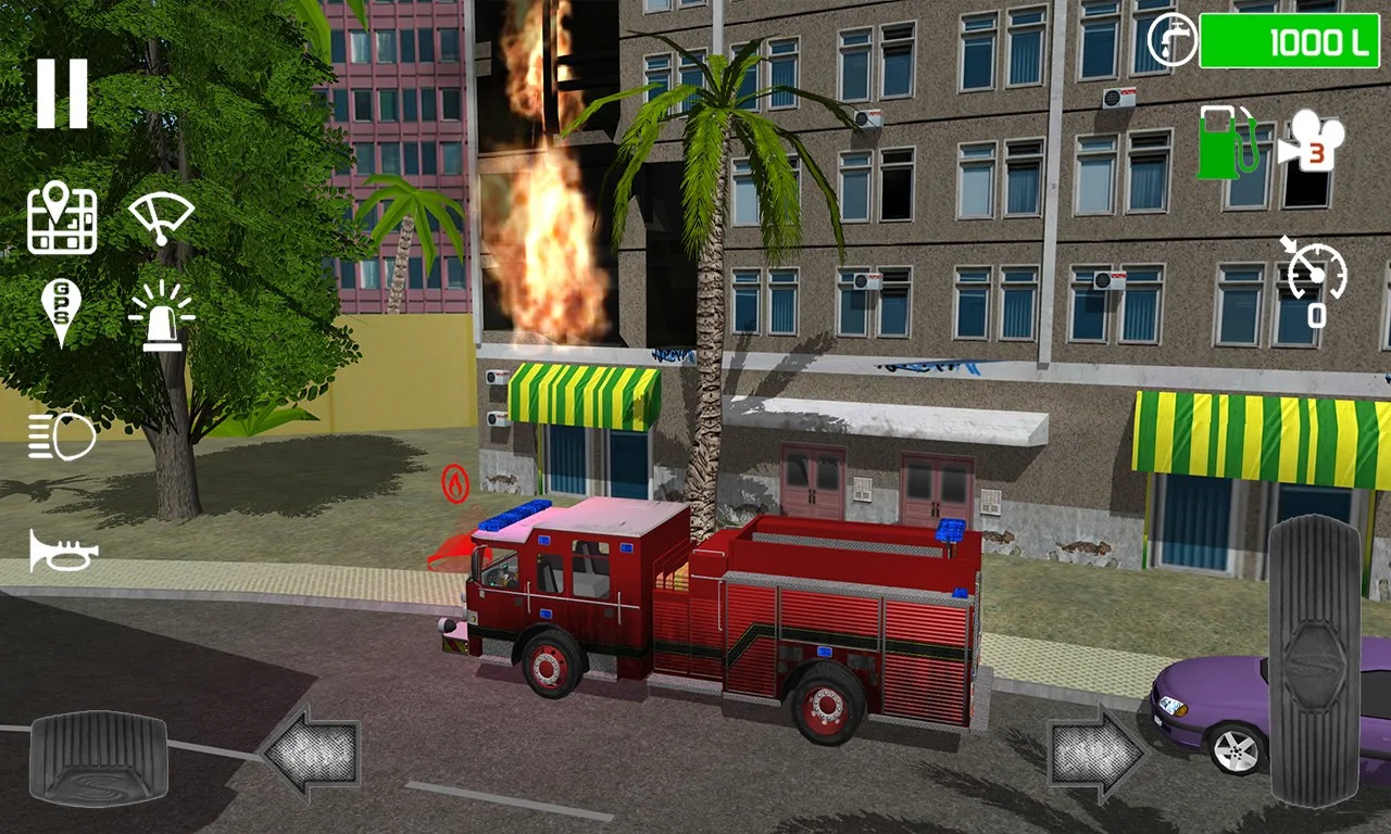 Fire Engine Simulator screenshot 1
