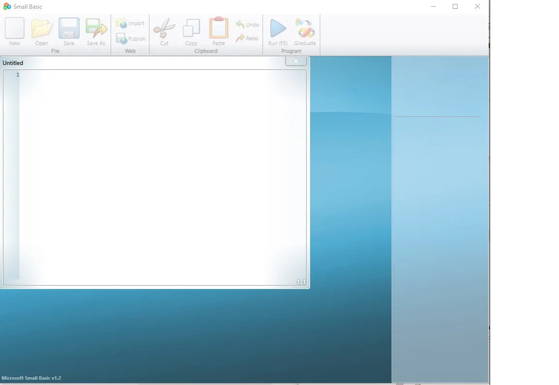 Small Basic screenshot 1