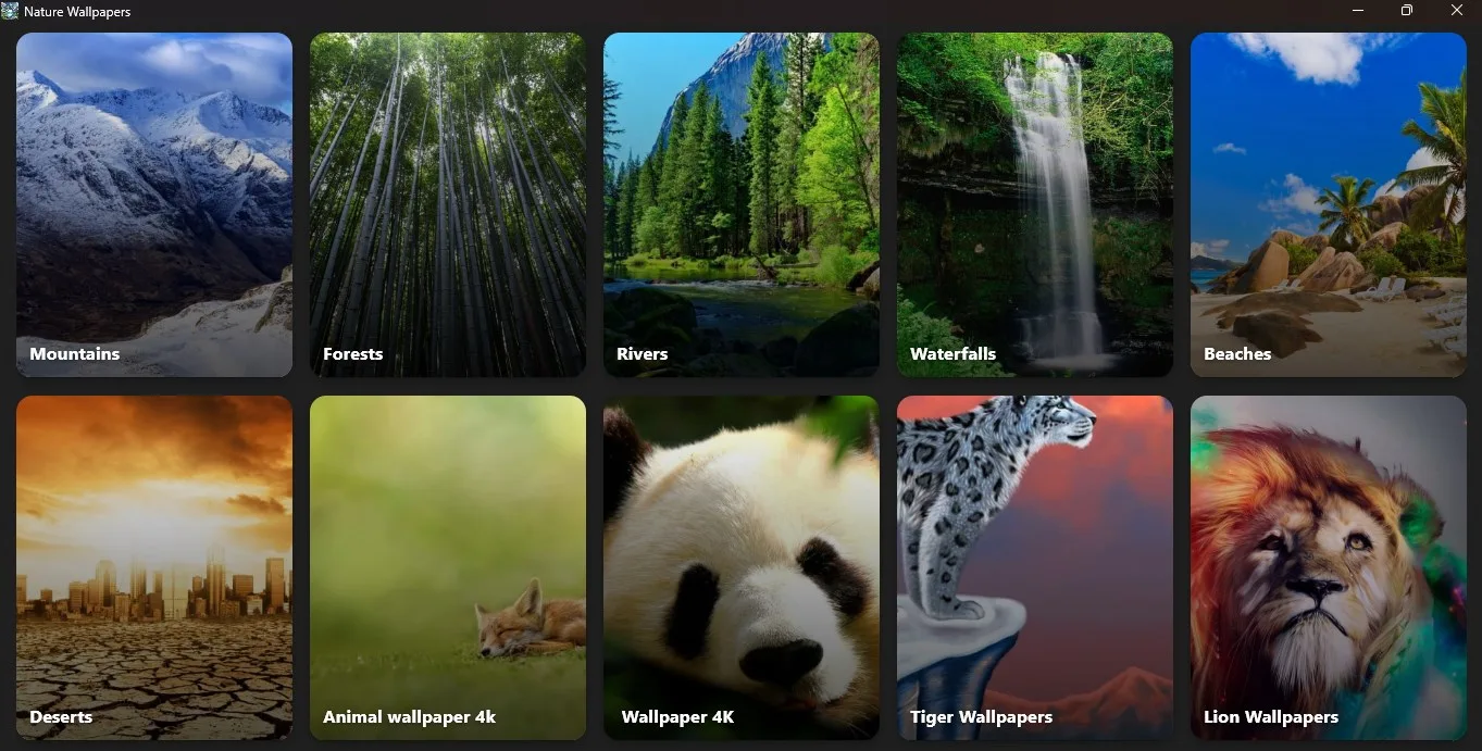 Nature Wallpaper screenshot 2