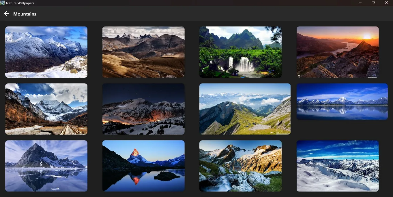 Nature Wallpaper screenshot 3