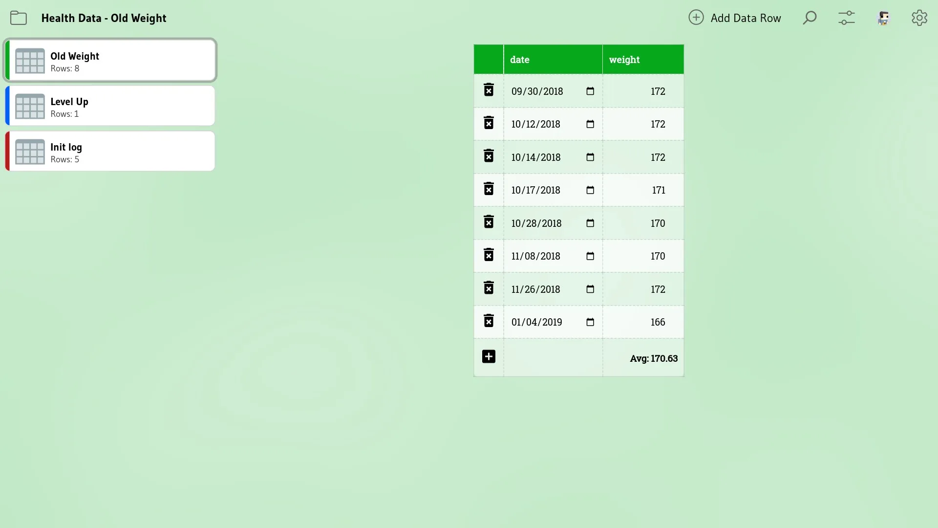 EZ Database screenshot 1