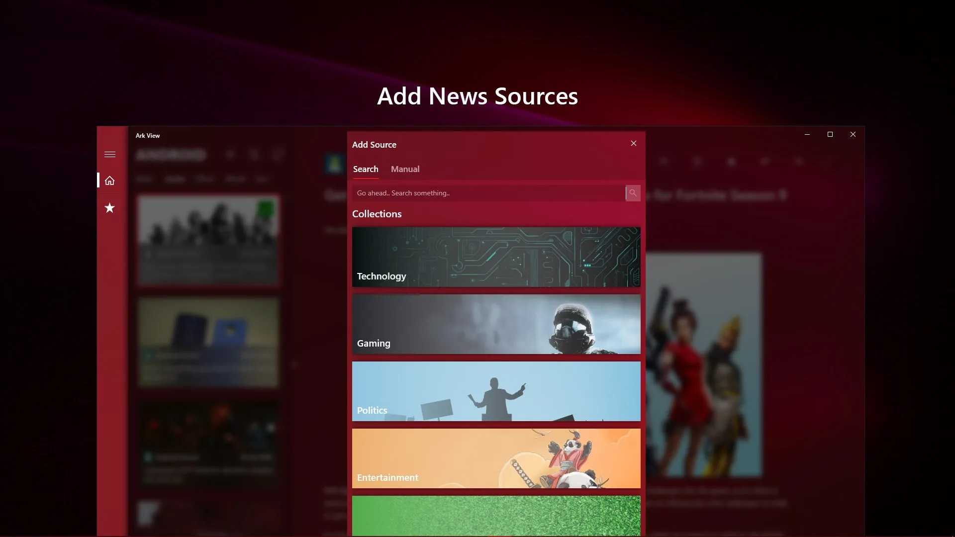 Ark View - RSS Reader for Windows screenshot 4