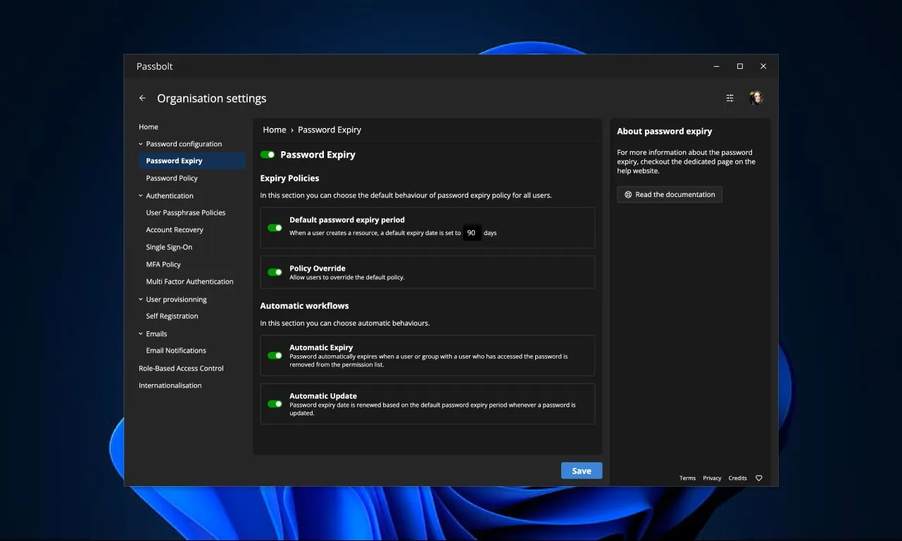 Passbolt screenshot 3
