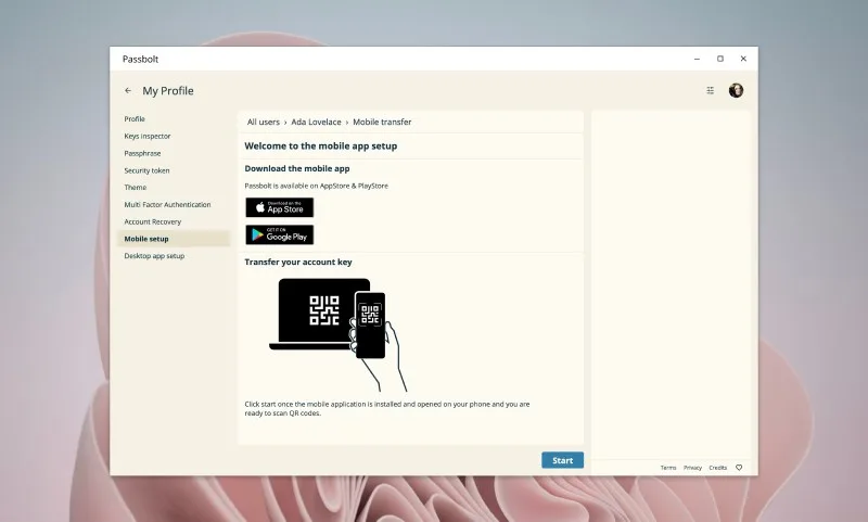 Passbolt screenshot 4