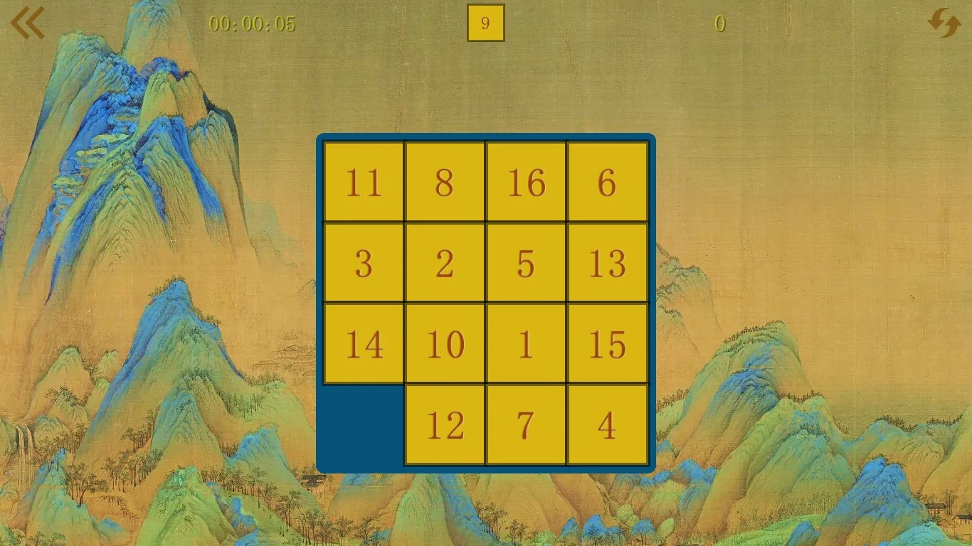15 Puzzle Polygon screenshot 1