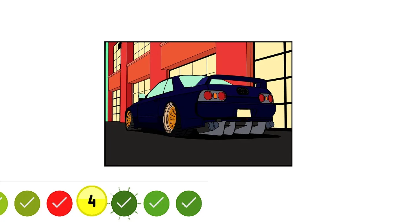 Cars Paint by Number -Vehicle Coloring Book screenshot 1