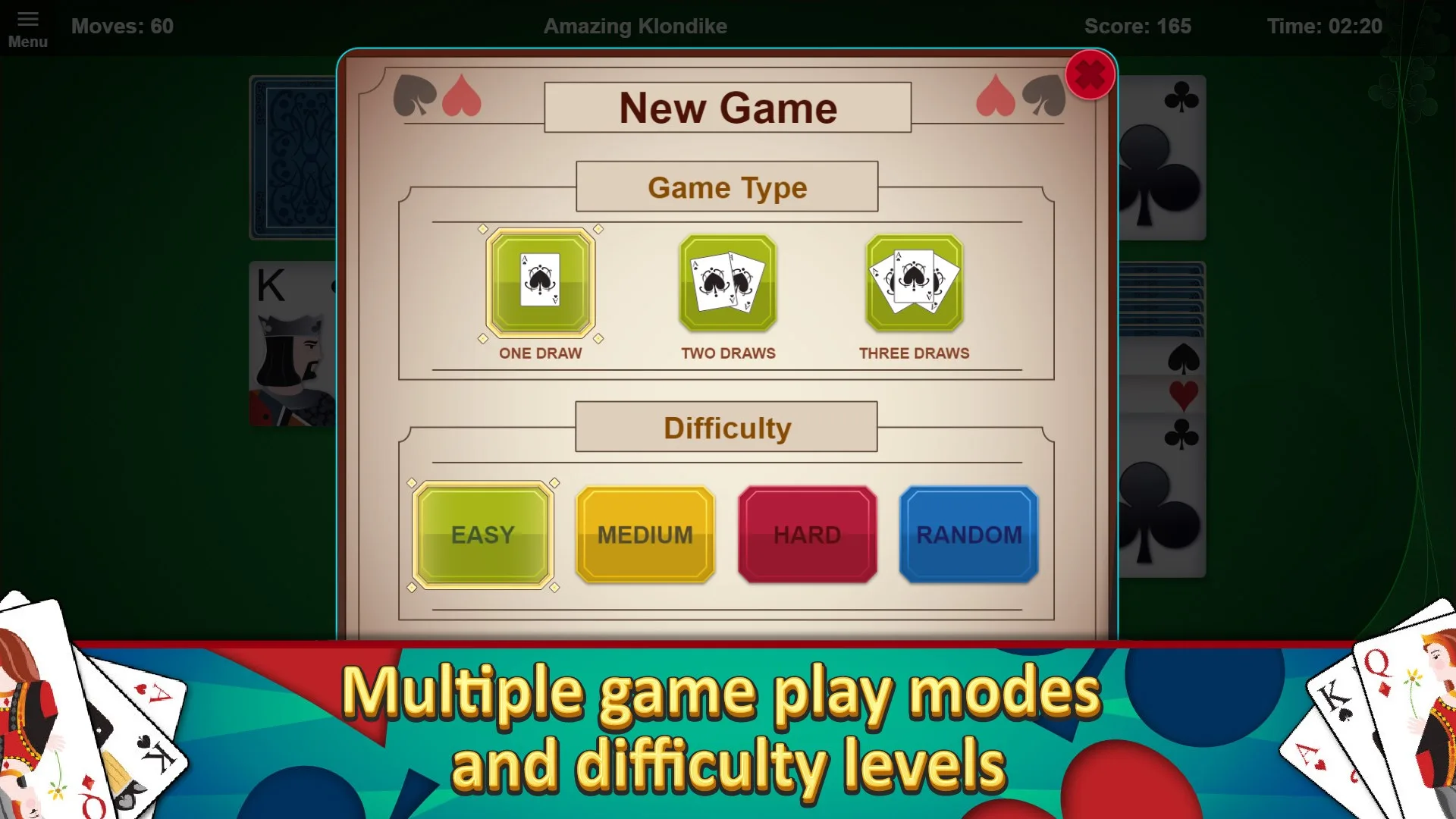 Amazing Klondike Solitaire screenshot 3