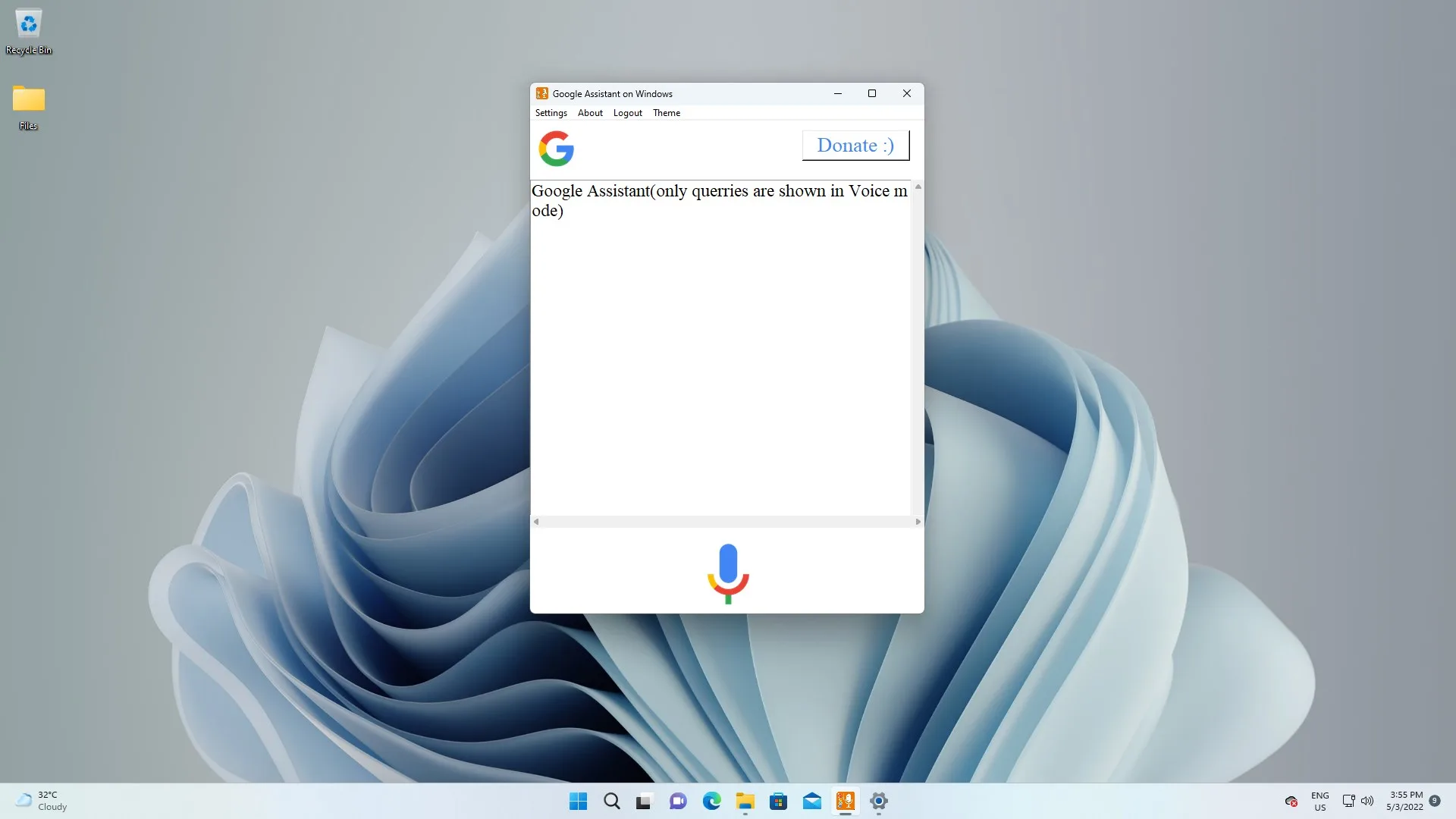 AonW (Assistant on Windows) screenshot 3