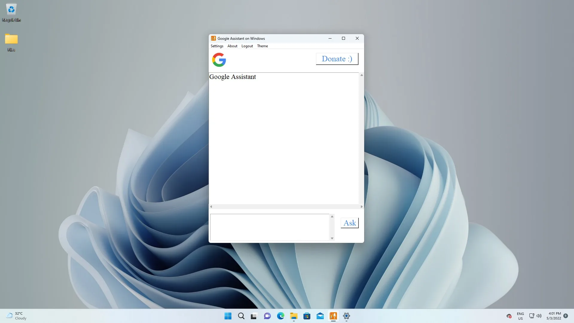 AonW (Assistant on Windows) screenshot 4