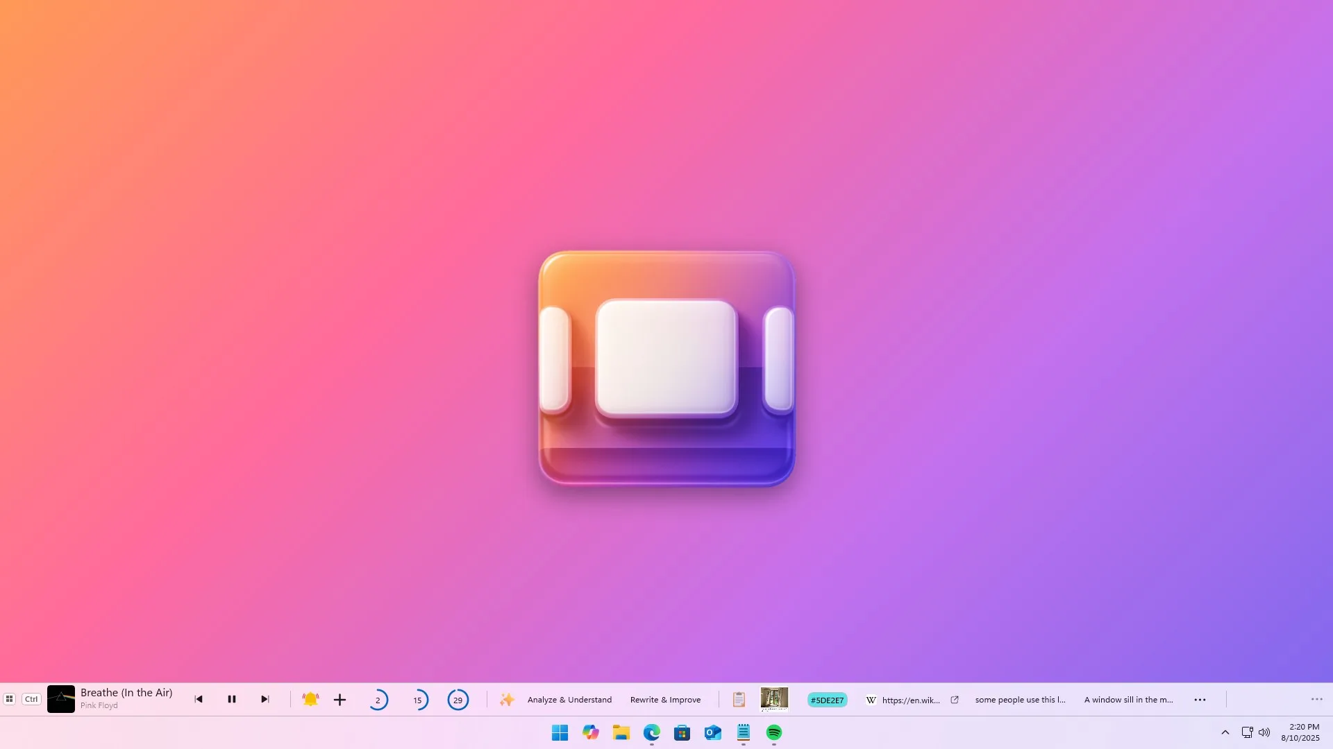 WindowSill screenshot 1