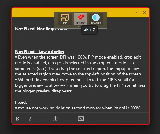 WindowTop screenshot 2