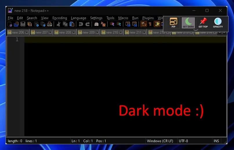 WindowTop screenshot 4