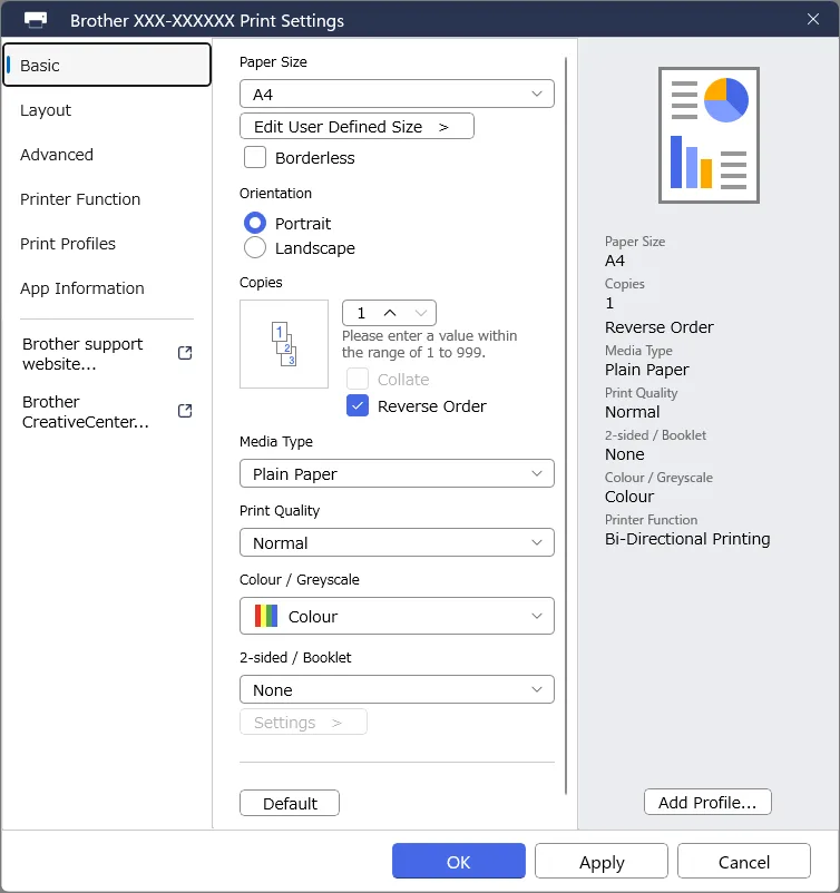 Brother Print Support App screenshot 1