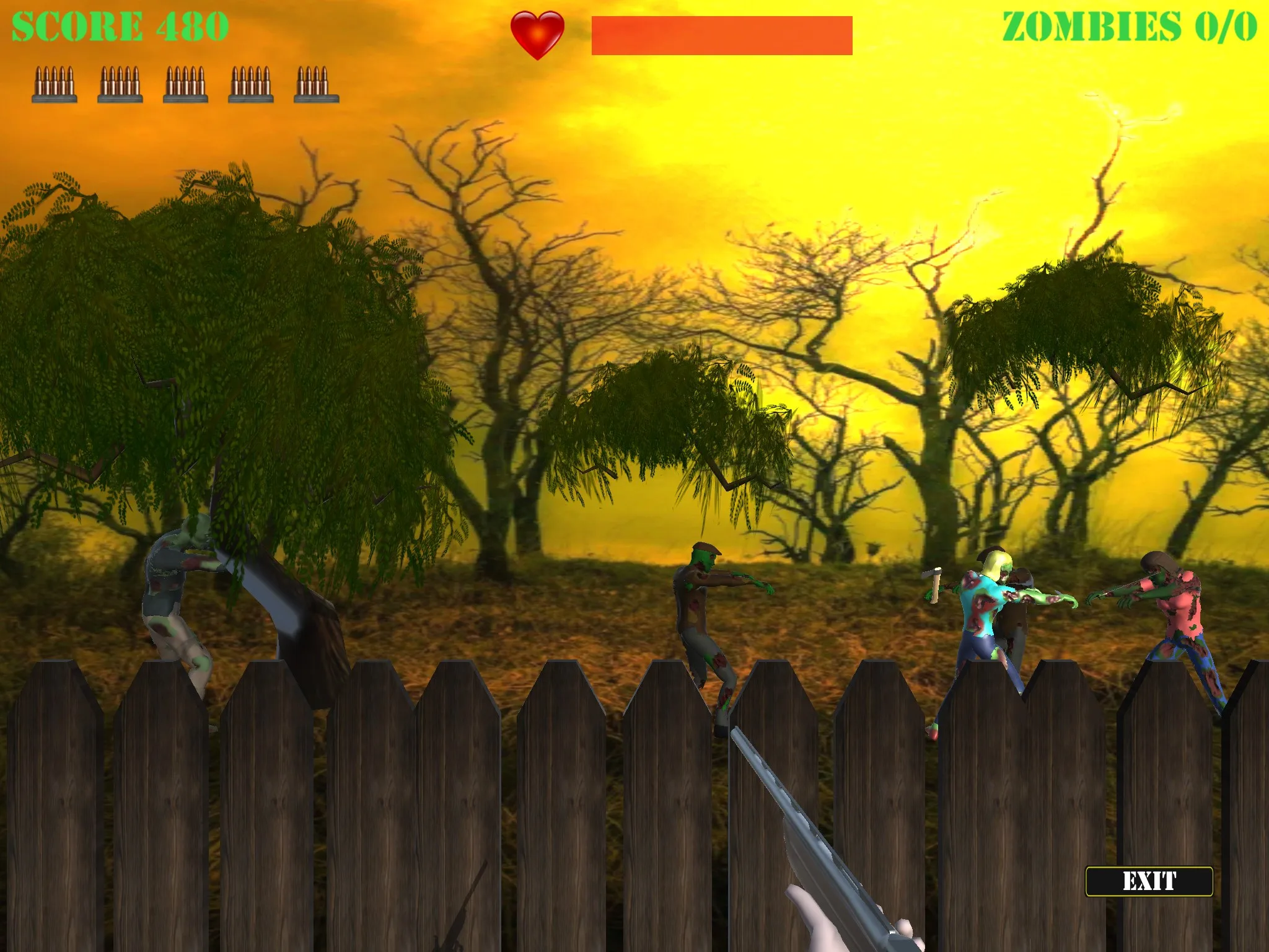 Zombie Apocalypse Attack screenshot 4