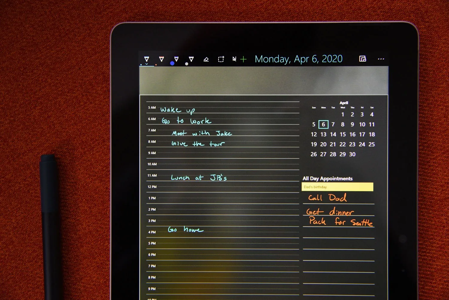 Ink Calendar and Journal screenshot 1