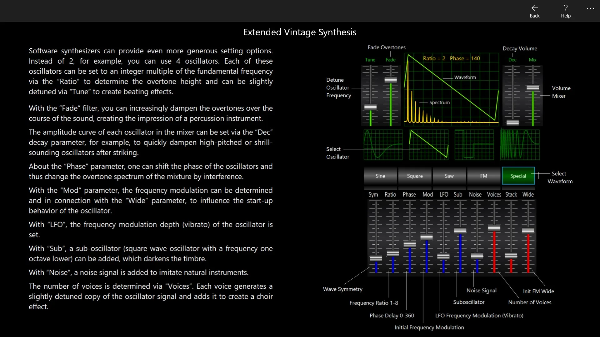 Synthesizer Workstation screenshot 3