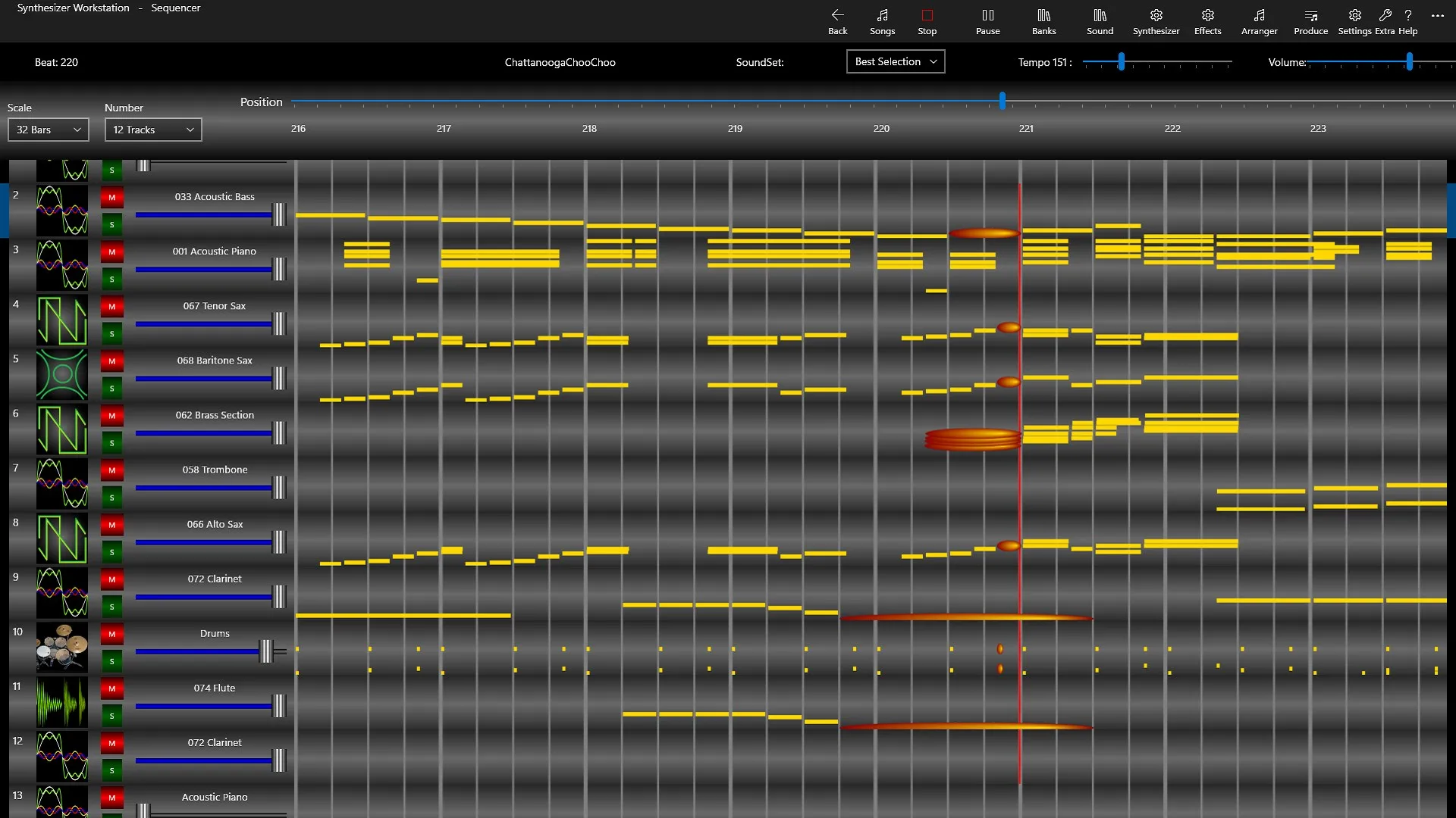Synthesizer Workstation screenshot 4