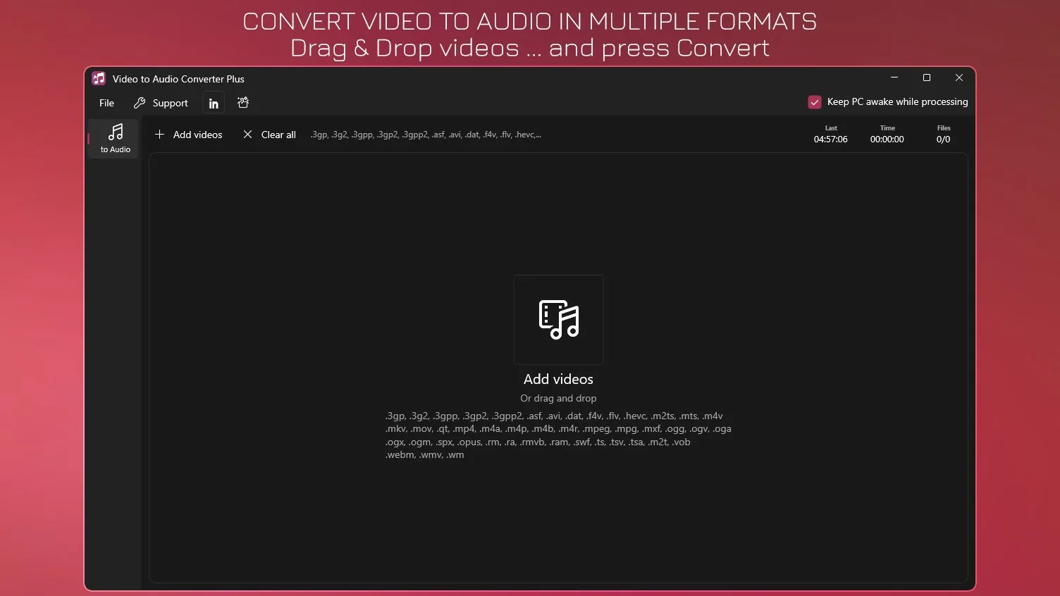 MP4 to MP3 - Video to Audio Converter screenshot 2