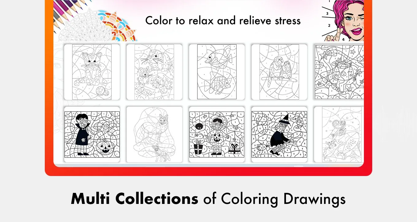 Color by Number - Paint by Number screenshot 2