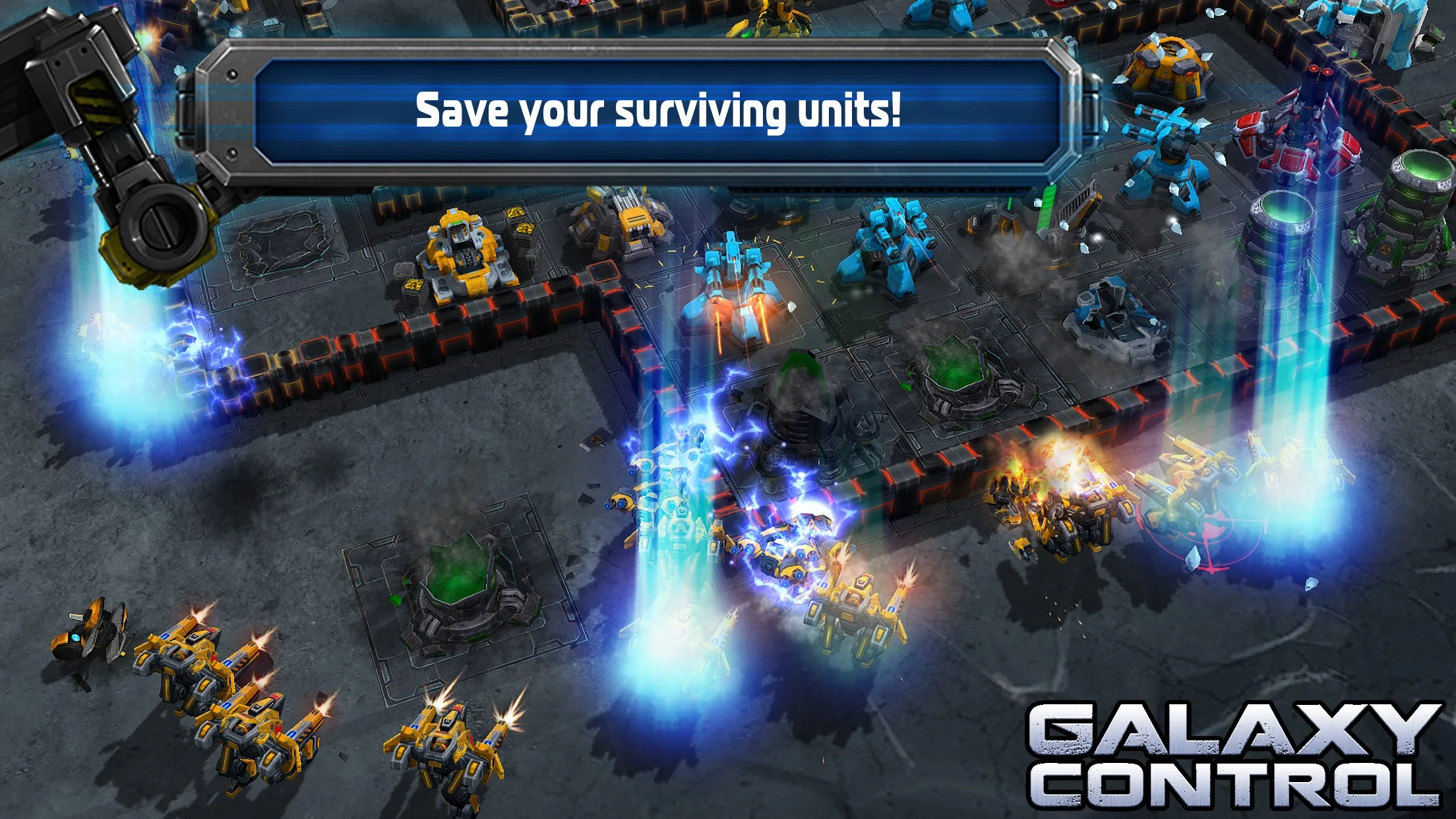 Galaxy Control 3D Strategy screenshot 1
