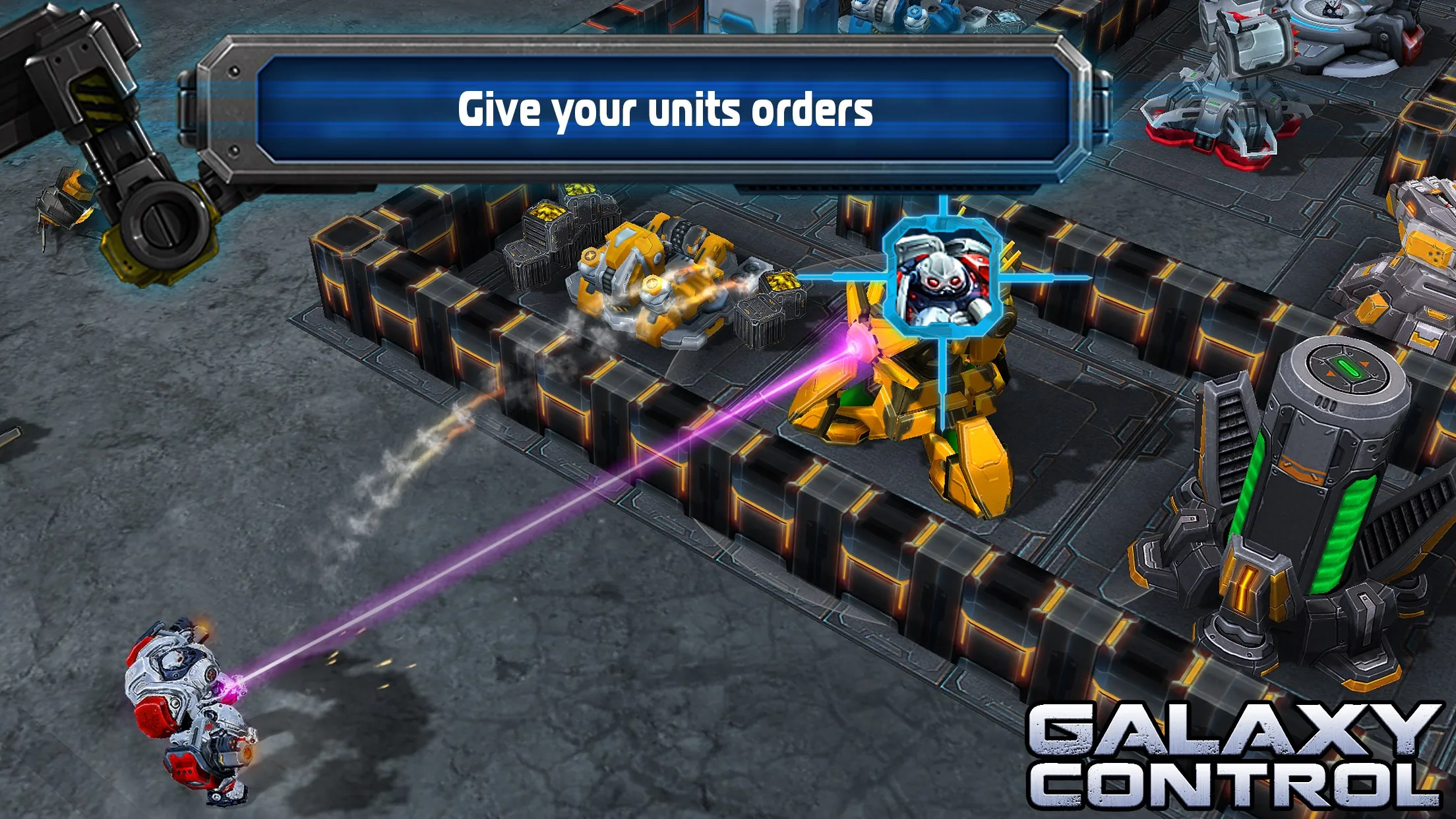 Galaxy Control 3D Strategy screenshot 2