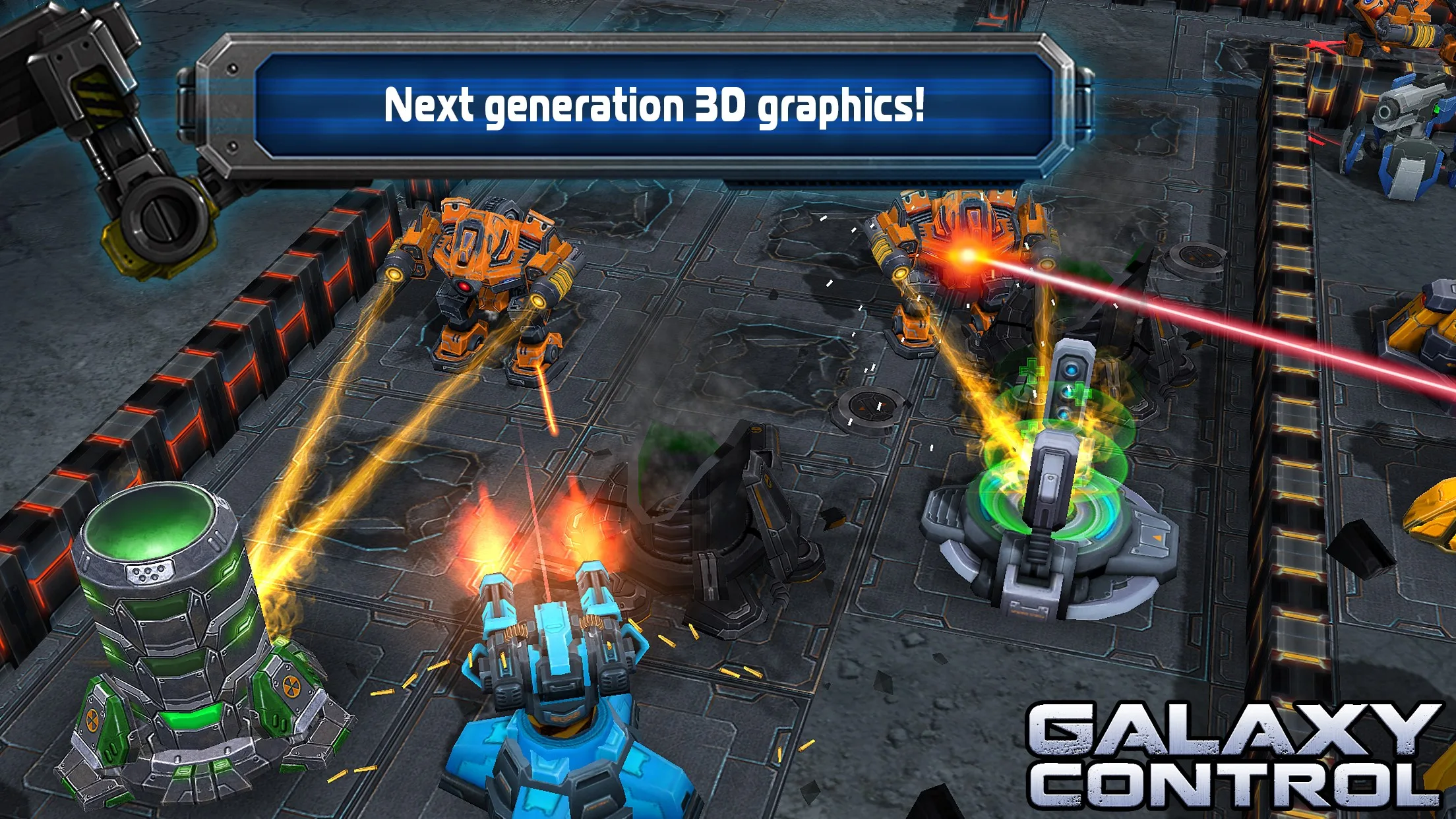 Galaxy Control 3D Strategy screenshot 4