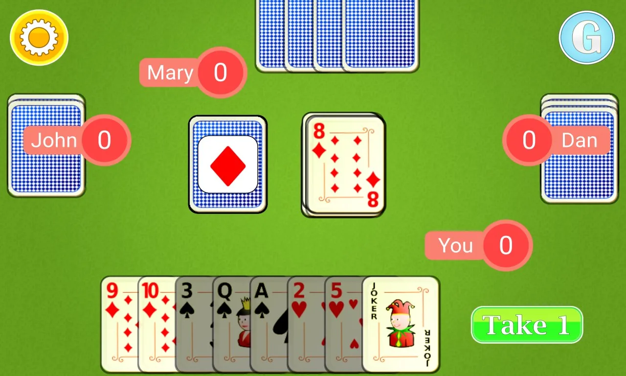 Crazy Eights Mobile screenshot 2