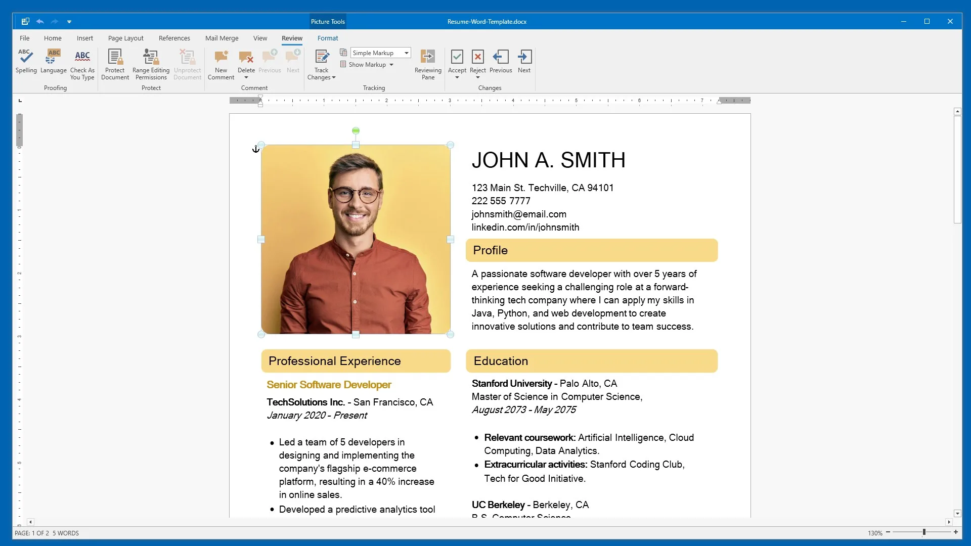 DOCX Editor for Windows screenshot 2