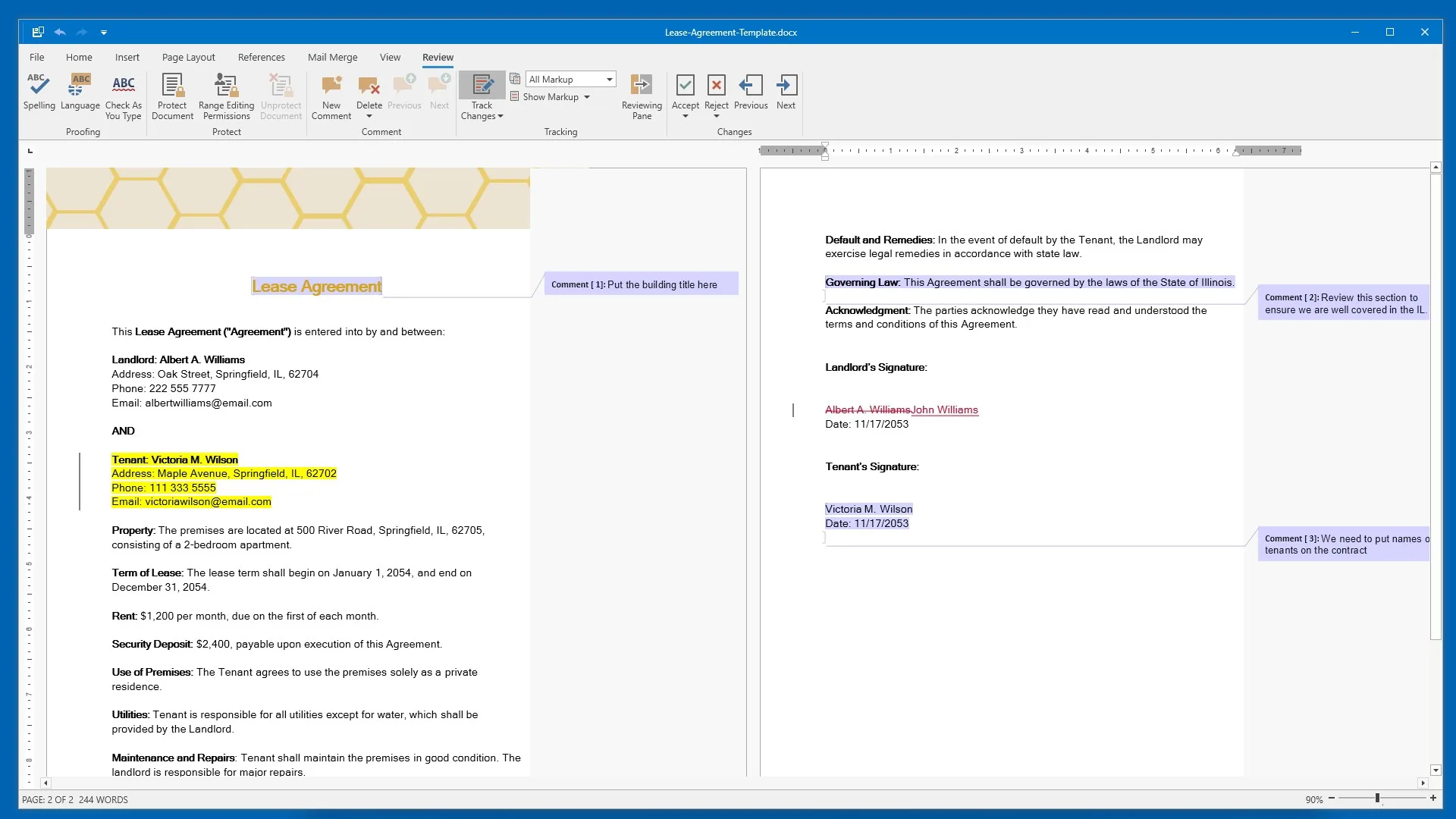 DOCX Editor for Windows screenshot 3