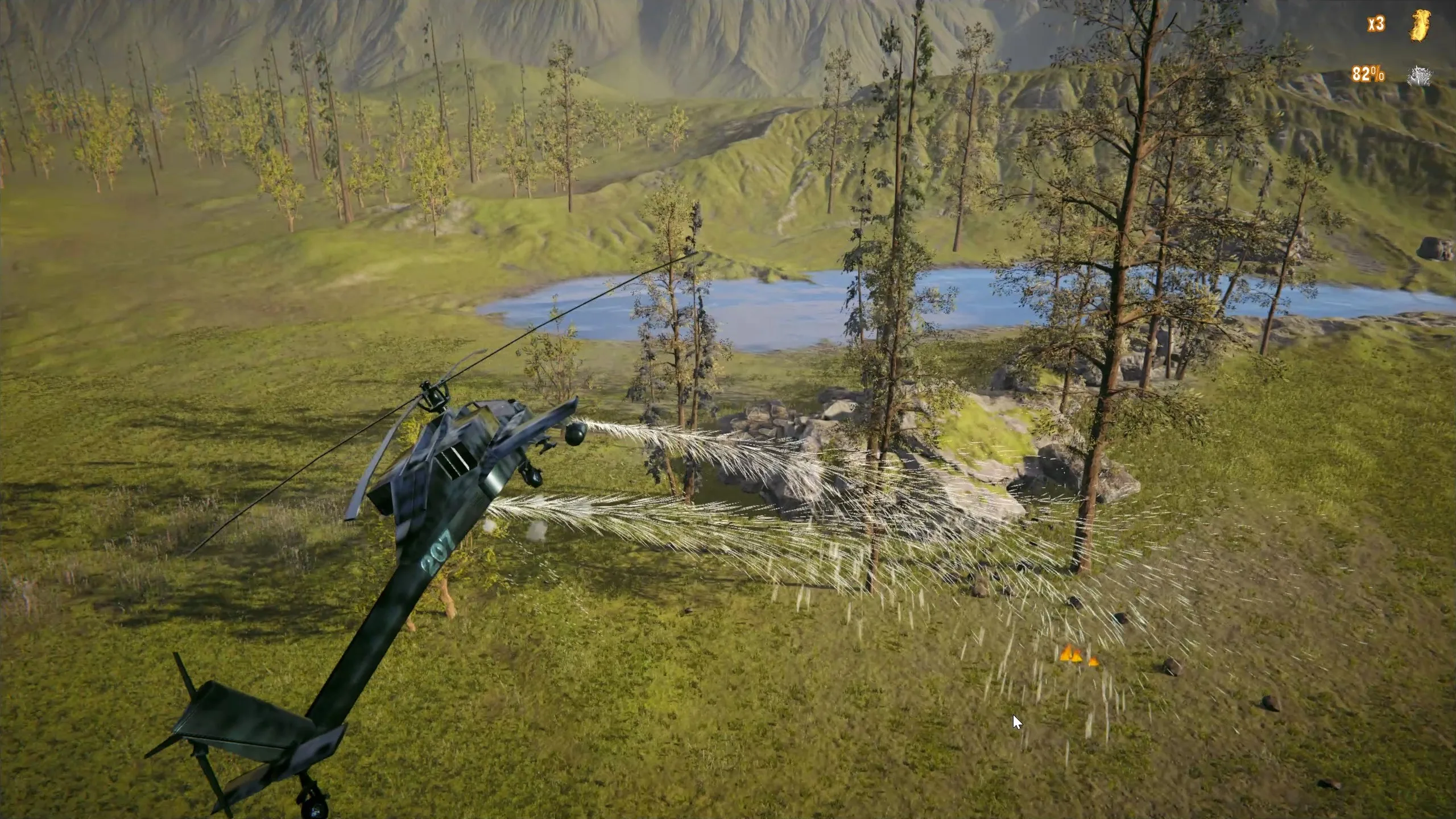 Helicopter Fire Rescue screenshot 4